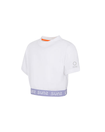 T-shirt Cropped Suns K Feliacia-bans da bambina