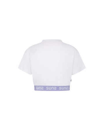 T-shirt Cropped Suns K Feliacia-bans da bambina